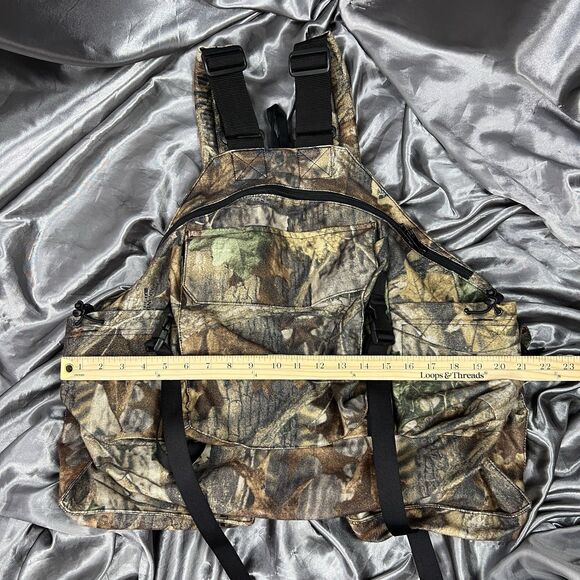 Y2K Cabela's Super Tat'r 3 Tactical Turkey Vest XL/2XL Realtree Camouflage Hunt - Picture 14 of 17